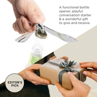 Neo Clean Premium Zinc Alloy Balancing Bird Bottle Opener – Unique 360° Rotating Design, Polished Silver Finish, Durable & Stylish Bar Accessory for Home, Kitchen, and Parties