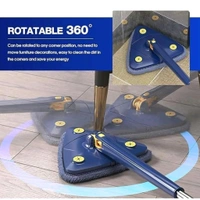 Neo Clean 360° Rotatable Triangle Mop - Multi-Functional Long-Handled Triangle Mop for Cleaning Floors, Windows, and Ceilings