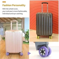 Neo Clean Travel Luggage Wheel Cover, Luggage Wheels Protection Covers, Silicone Suitcase Wheel Covers, Wheel Protector, Shock-Proof, Anti-Scratch, for Protecting Suitcase Wheels, Noise Reduction (Random Colours, 8 Pieces)