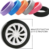 Neo Clean Travel Luggage Wheel Cover, Luggage Wheels Protection Covers, Silicone Suitcase Wheel Covers, Wheel Protector, Shock-Proof, Anti-Scratch, for Protecting Suitcase Wheels, Noise Reduction (Random Colours, 8 Pieces)