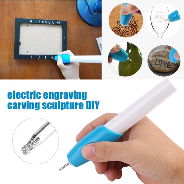 Neo Clean ENGRAVE IT Electric Engraving Pen - Precision Tool for Etching, Carving, and Engraving on Jewelry, Glass, Metal, Plastic, and Wood