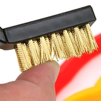 Neo Clean 3PCS Mini Gas Stove Cleaning Brush Set - Brass, Nylon, Steel Bristles | Multipurpose Kitchen Cleaning Tool Kit