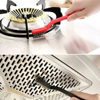 Neo Clean 3PCS Mini Gas Stove Cleaning Brush Set - Brass, Nylon, Steel Bristles | Multipurpose Kitchen Cleaning Tool Kit