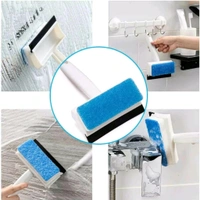 Neo Clean 2-in-1 Glass Wiper & Cleaning Brush | Double-Sided Tile, Mirror, Bathroom, and Window Cleaner