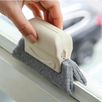 Neo Clean Plastic Window Groove Cleaning Brush - Handheld Slot Cleaner Tool for Magic Window Frames & Slides, Quickly Cleans Gaps & Grooves (Pack Of 3)