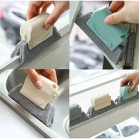 Neo Clean Plastic Window Groove Cleaning Brush - Handheld Slot Cleaner Tool for Magic Window Frames & Slides, Quickly Cleans Gaps & Grooves (Pack Of 3)
