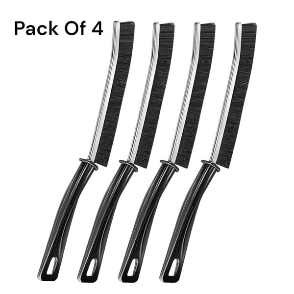 Neo Clean Mini Gap Cleaning Brush with Hard Bristles – Multipurpose Crevice Cleaner for Bathroom, Kitchen, Tiles, Toilet & Windows – Dead Corner Deep Cleaning Tool (Pack of 4)