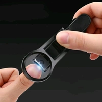 Neo Clean Magnifying Nail Cutter with 3X Zoom Lens | Stainless Steel Precision Nail Clipper for Fingernails & Toenails | Professional Nail Care Tool for Seniors, Adults & Enhanced Visibility