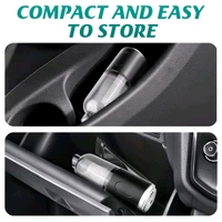 Neo Clean 3-in-1 Portable USB Rechargeable Wireless Car Vacuum Cleaner with Blower | Handheld Vacuum for Car, Travel, Camping – Reusable & Compact