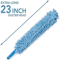 Neo Clean Foldable Microfiber Fan Cleaning Duster with Steel Body | Flexible Fan Mop for Quick Home, Kitchen, Car, Ceiling, and Office Dusting | Long Rod Fan Cleaner Brush for Easy Cleaning