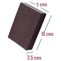 Neo Clean Multipurpose Brown Scrub Sponge - Heavy-Duty Sandpaper-Like Surface for Deep Cleaning | Durable & Efficient Cleaning Solution (Pack of 4)