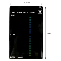 Neo Clean Magnetic Gas Level Indicator – Reusable Propane Tank Gauge | Accurate Fuel Sensor for Propane & Butane Cylinders | Kitchen, BBQ & Outdoor Camping Thermometer