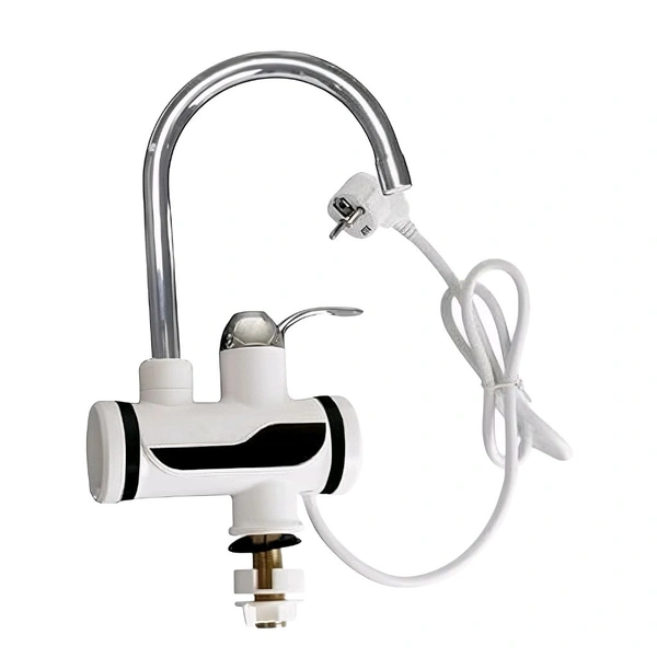 Neo Clean Instant Water Heater Faucet for Bathroom & Kitchen - Tankless Instant Hot Water Tap with LED Digital Display, Adjustable Temperature Control, Energy-Efficient Heating Geyser