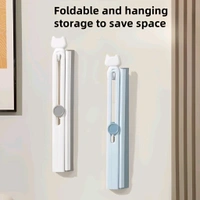Neo Clean Foldable 360° Rotatable Window Wiper & Scraper - Silicone Squeegee Cleaner for Windows, Tiles, Mirrors, Car Windshields, Bathroom & Countertops