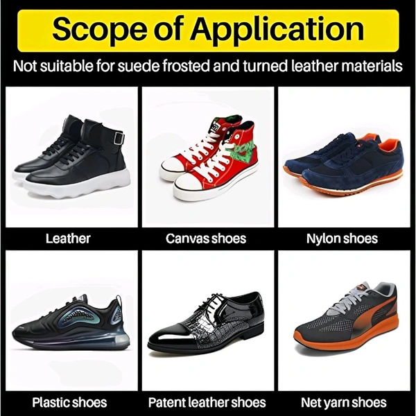 Neo Clean Portable Sneaker & Shoe Cleaning Wipes - Pack of 80 | Quick Dirt & Stain Remover for All Footwear Materials | Disposable & Travel-Friendly