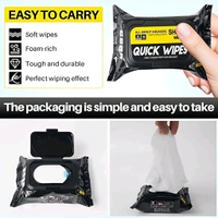 Neo Clean Portable Sneaker & Shoe Cleaning Wipes - Pack of 80 | Quick Dirt & Stain Remover for All Footwear Materials | Disposable & Travel-Friendly