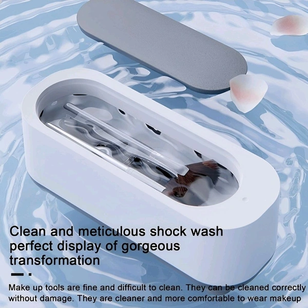 Neo Clean Ultrasonic Jewellery and Glasses Cleaner Machine – 360° Professional Low Noise USB Portable Cleaning Device for Jewellery, Glasses, Watches, and More
