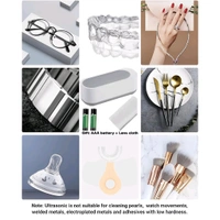 Neo Clean Ultrasonic Jewellery and Glasses Cleaner Machine – 360° Professional Low Noise USB Portable Cleaning Device for Jewellery, Glasses, Watches, and More