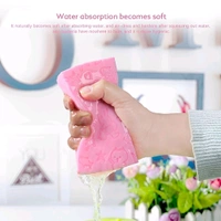 Neo Clean 4 Pcs Exfoliating Bath Scrubber Sponge – Soft, Non-Abrasive, Dual-Sided Shower Sponge for Sensitive Skin – Antibacterial Body Scrubbing Foam Sponge