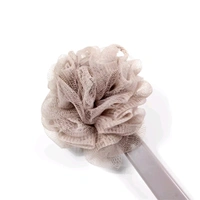 Neo Clean 2-in-1 Bath Body Brush with Soft Loofah & Bristles – Long-Handled Back Scrubber for Wet & Dry Use, Shower Brush for Women & Men, Perfect for Body, Face & Spa Washing (Random Colours, Pack Of 2)