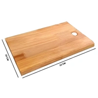 Neo Clean Stainless Steel Knife Set with Wooden Chopping Board – 5-Piece Kitchen Set with Scissors for Vegetable & Meat Cutting