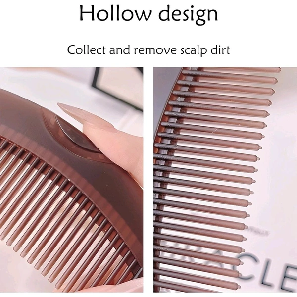 Neo Clean Anti-Dandruff Hair Comb for Women & Men - Scalp Massager, Hair Growth Wet Brush, Painless Dandruff Remover with Bristles for Easy Dandruff Removal