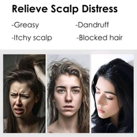 Neo Clean Anti-Dandruff Hair Comb for Women & Men - Scalp Massager, Hair Growth Wet Brush, Painless Dandruff Remover with Bristles for Easy Dandruff Removal