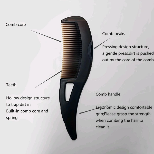 Neo Clean Anti-Dandruff Hair Comb for Women & Men - Scalp Massager, Hair Growth Wet Brush, Painless Dandruff Remover with Bristles for Easy Dandruff Removal