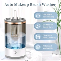 Neo Clean Electric Makeup Brush Cleaner and Dryer – Automatic, Portable, Quick Deep Cleaning for All Brush Sizes
