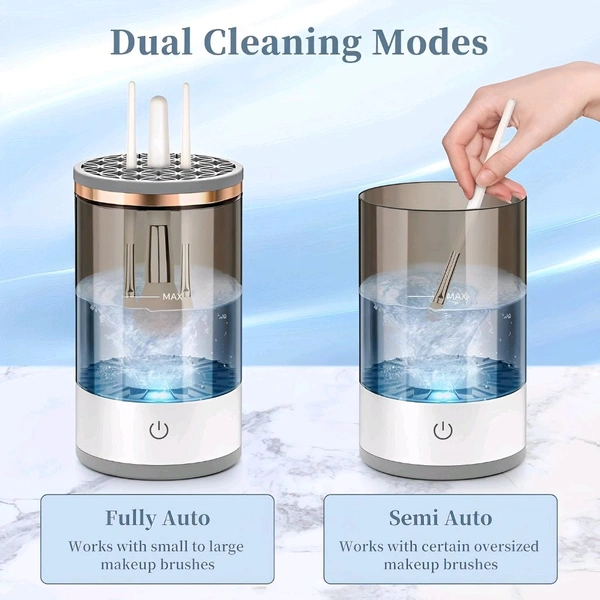 Neo Clean Electric Makeup Brush Cleaner and Dryer – Automatic, Portable, Quick Deep Cleaning for All Brush Sizes