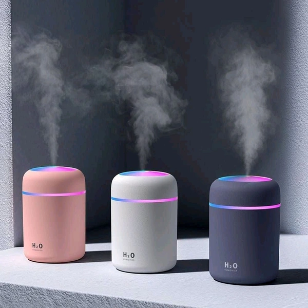 H2O Ultrasonic H2O Cool Mist Humidifier & Essential Oil Diffuser – Quiet Aroma Diffuser for Home & Room Moisture Control