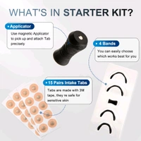 Neo Clean Magnetic Nasal Dilator Strips for Breathing | Anti-Snoring Starter Kit (15 Count, Multi) | Instant Snore Relief, Better Sleep, Skin-Safe