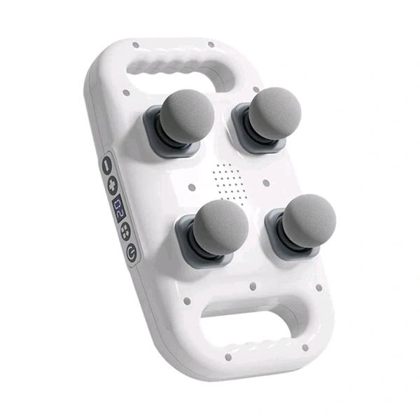 Neo Clean 4-Head Deep Tissue Massage Gun – Electric Massager for Pain Relief, 20 & 6 Modes, Full Body Massager for Back, Neck, Legs & Muscle Recovery