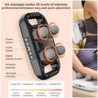 Neo Clean 4-Head Deep Tissue Massage Gun – Electric Massager for Pain Relief, 20 & 6 Modes, Full Body Massager for Back, Neck, Legs & Muscle Recovery