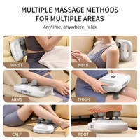 Neo Clean 4-Head Deep Tissue Massage Gun – Electric Massager for Pain Relief, 20 & 6 Modes, Full Body Massager for Back, Neck, Legs & Muscle Recovery