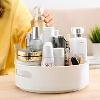 Neo Clean 360° Rotating Spice Rack & Organizer – Lazy Susan for Kitchen, Pantry & Bathroom (Random Colour, Pack Of 1)