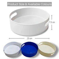 Neo Clean 360° Rotating Spice Rack & Organizer – Lazy Susan for Kitchen, Pantry & Bathroom (Random Colour, Pack Of 1)