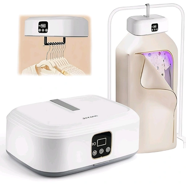 Neo Clean Portable Electric Clothes Dryer – Mini Foldable Drying Machine with Timer for Travel, RV, Apartment, Home Use