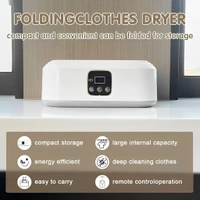 Neo Clean Portable Electric Clothes Dryer – Mini Foldable Drying Machine with Timer for Travel, RV, Apartment, Home Use