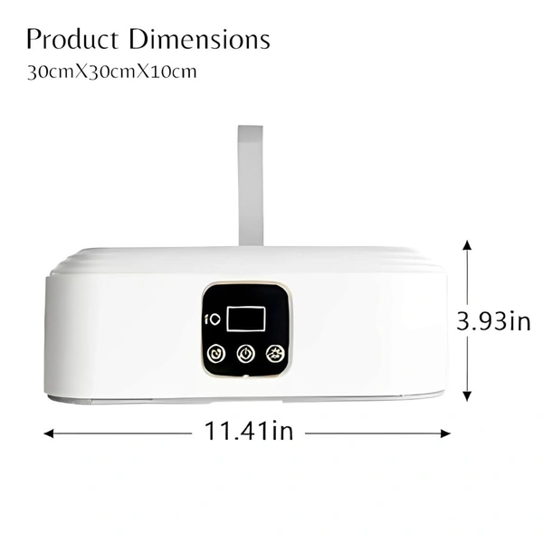 Neo Clean Portable Electric Clothes Dryer – Mini Foldable Drying Machine with Timer for Travel, RV, Apartment, Home Use