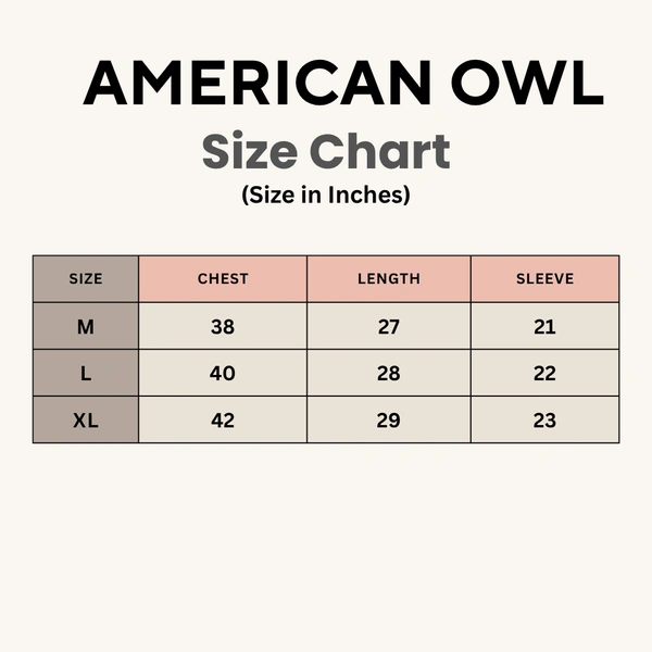 American Owl AMERICAN OWL Casual Shirts Full Sleeves Stripes CAO005 - L