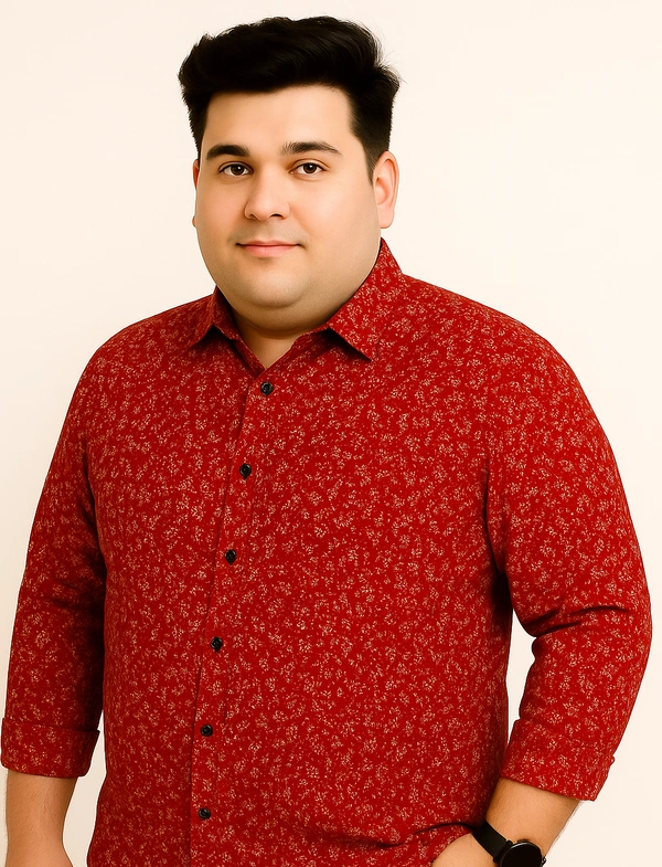 Ekstra EKSTRA Casual Shirts Plus Size Full Sleeves Prints CE004 - 3XL