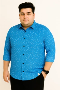 Ekstra EKSTRA Casual Shirts Plus Size Full Sleeves Prints CE001 - 4XL