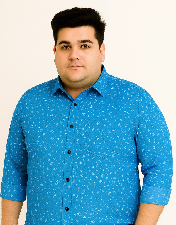 Ekstra EKSTRA Casual Shirts Plus Size Full Sleeves Prints CE001 - 3XL