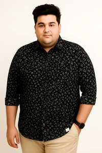 Ekstra EKSTRA Casual Shirts Plus Size Full Sleeves Prints CE002 - 4XL