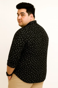 Ekstra EKSTRA Casual Shirts Plus Size Full Sleeves Prints CE002 - 4XL