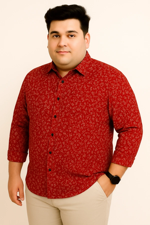 Ekstra EKSTRA Casual Shirts Plus Size Full Sleeves Prints CE004 - 3XL