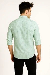 Mr Cuffs MR CUFFS Casual Shirts Full Sleeves Prints CMC010 - L