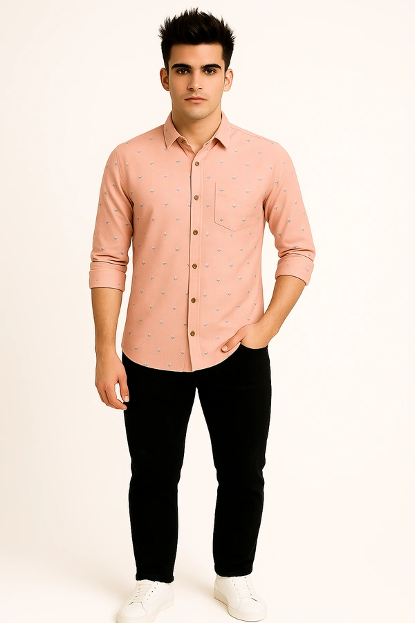 Mr Cuffs MR CUFFS Casual Shirts Full Sleeves Prints CMC011 - L