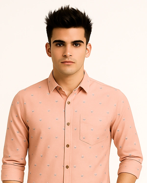 Mr Cuffs MR CUFFS Casual Shirts Full Sleeves Prints CMC011 - L